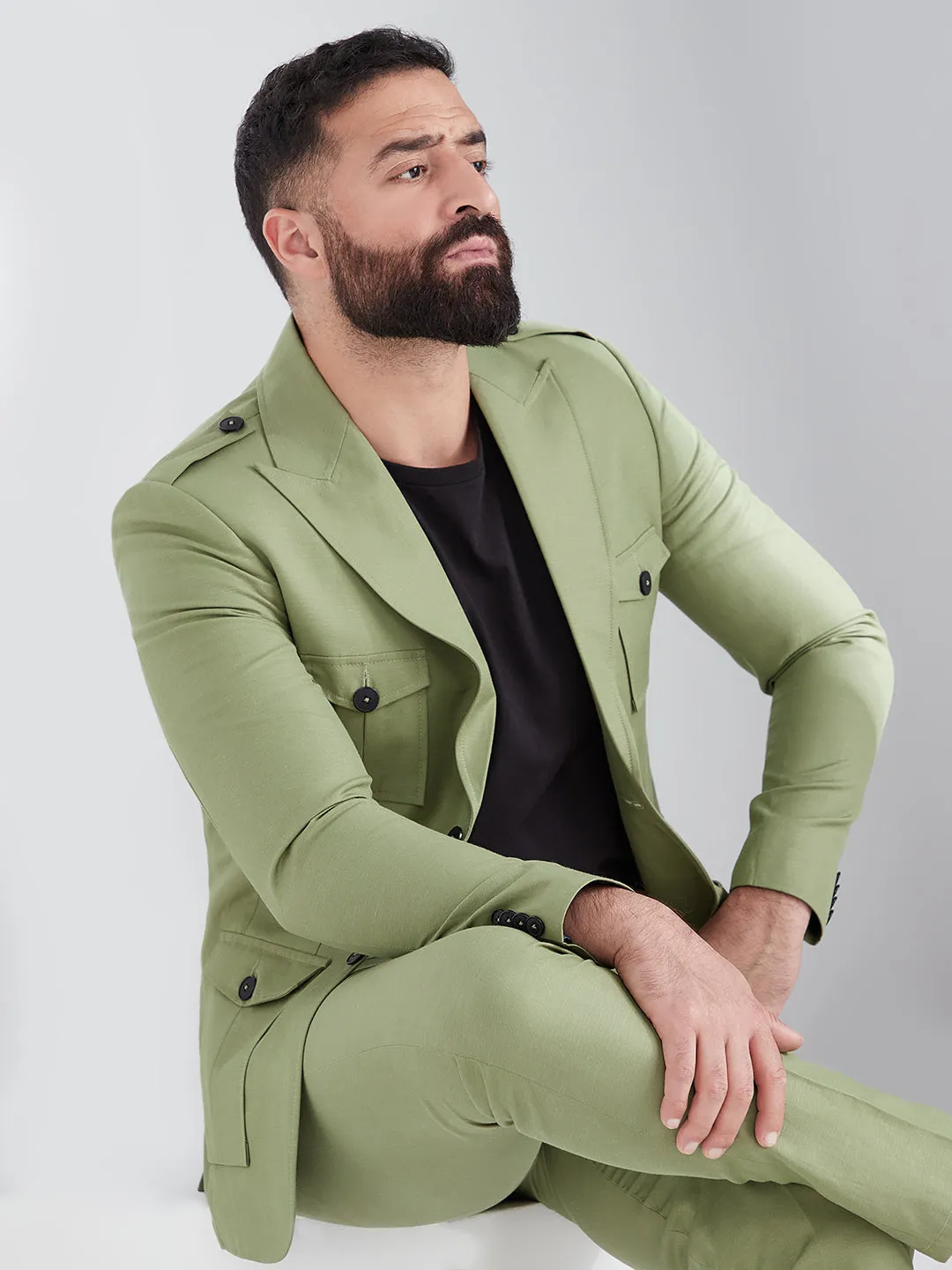 Moss-Bossy Blazer