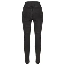 MotoGirl® Melissa Grey Jean Jeggings