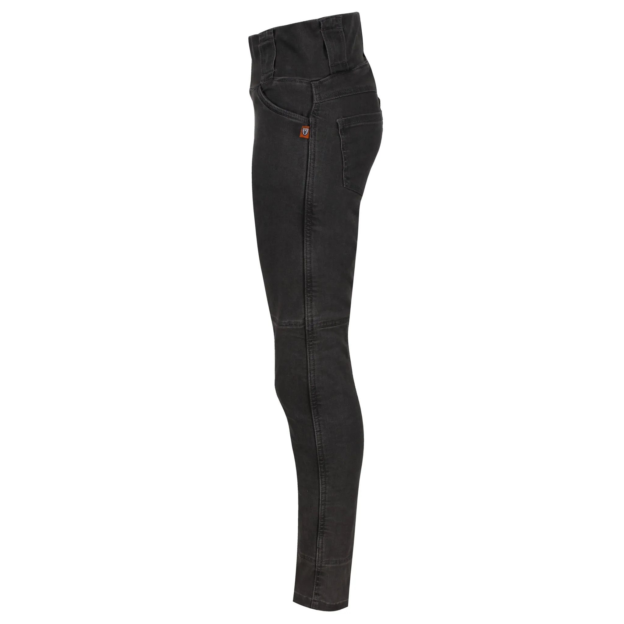 MotoGirl® Melissa Grey Jean Jeggings