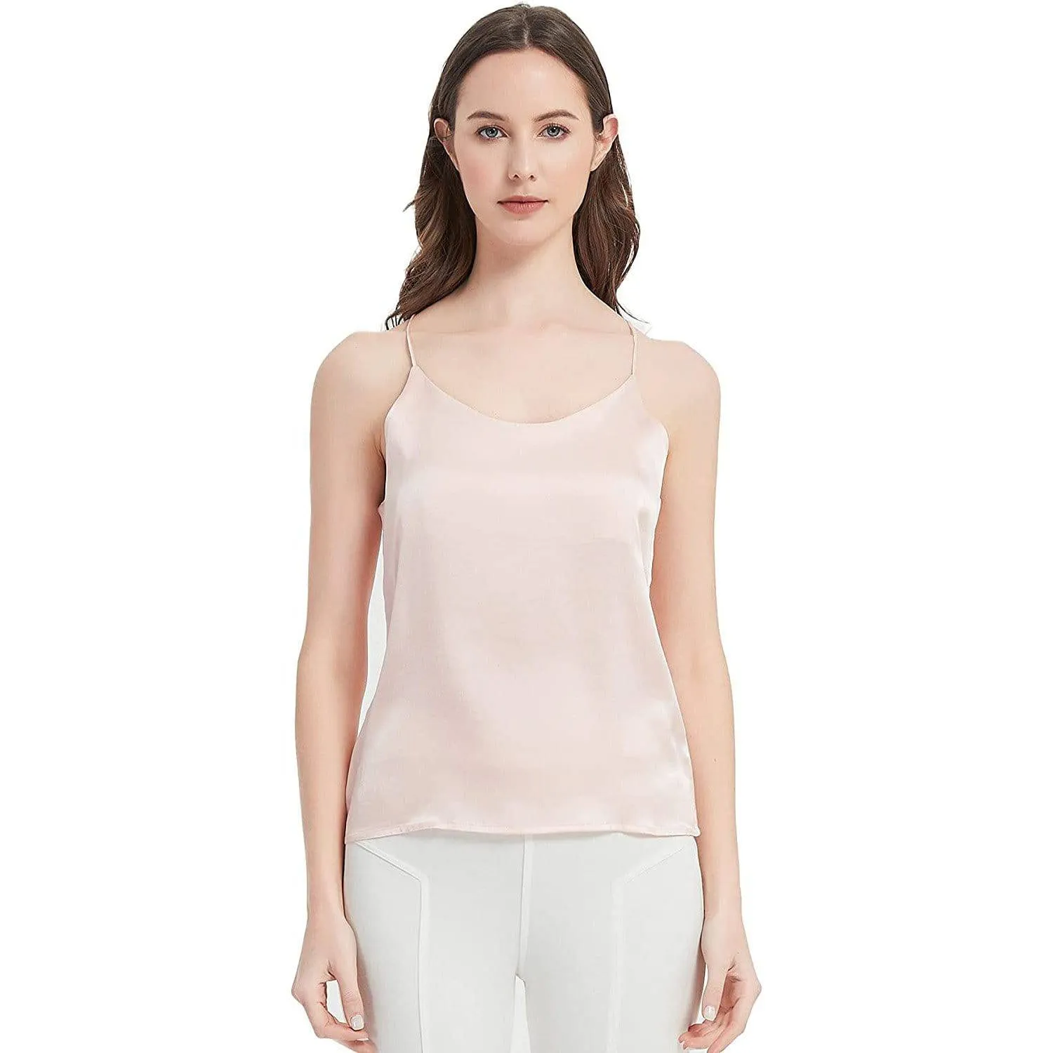 Mulberry Women Silk Camisole Ladies Tops Shirt