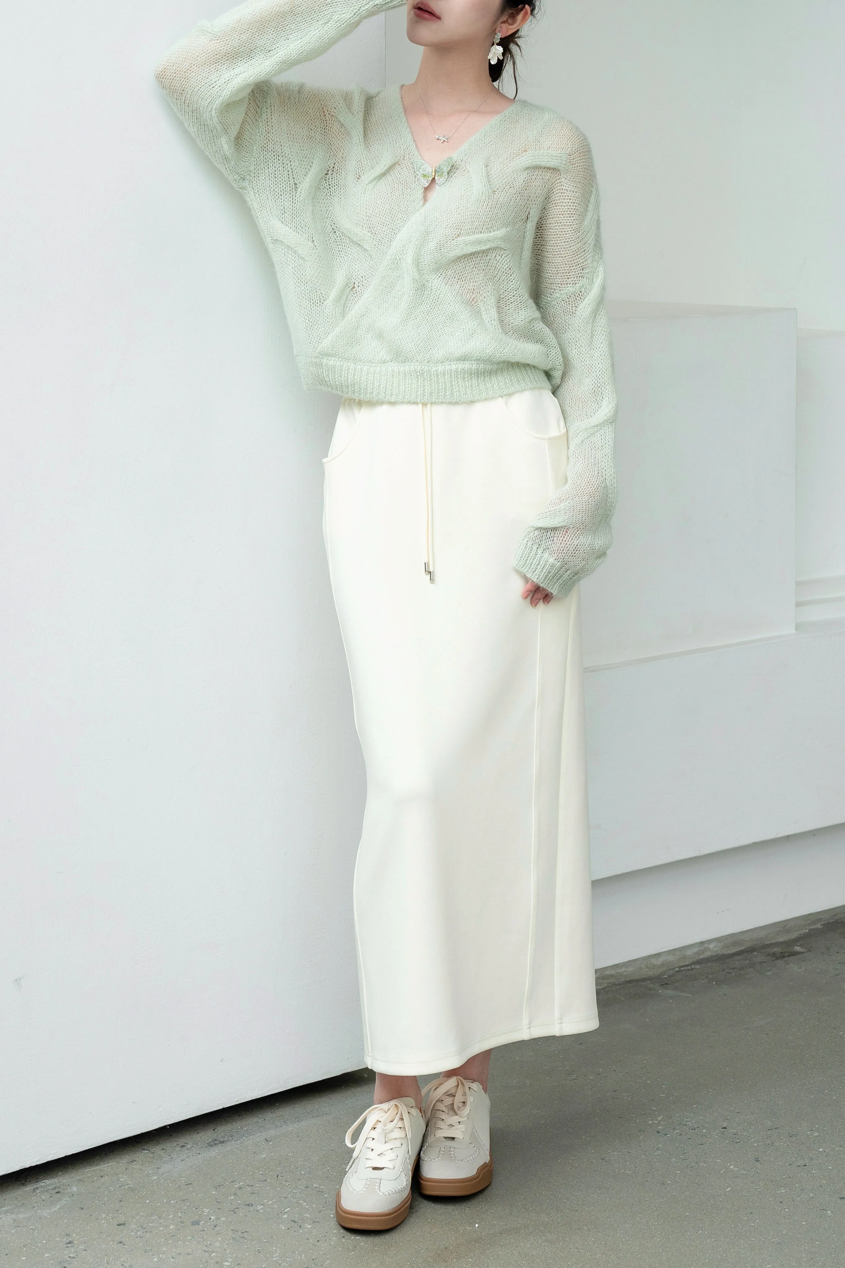 Multiday Jersey Midi Skirt