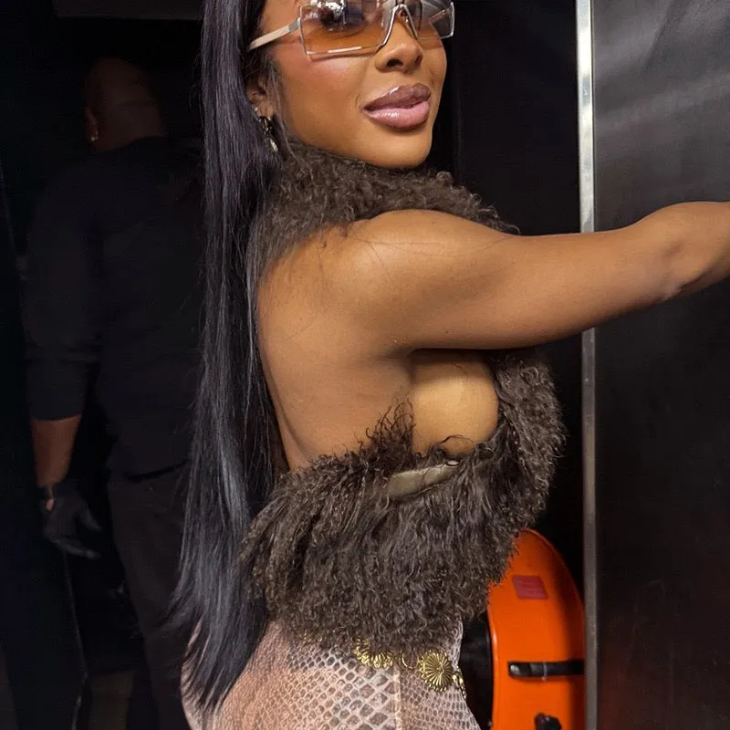 Naomi Faux Fur Vest