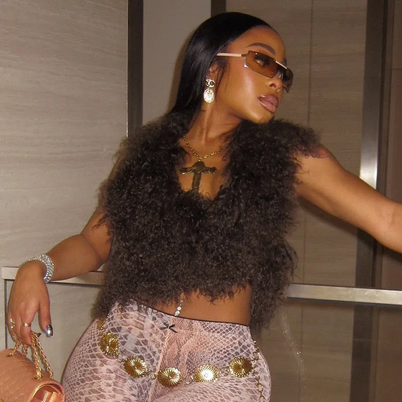 Naomi Faux Fur Vest