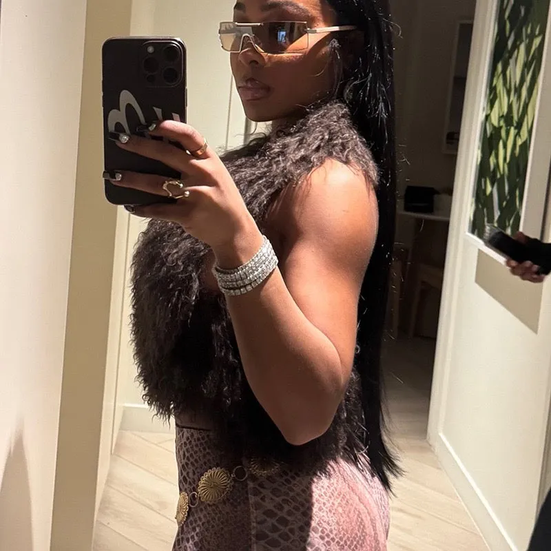 Naomi Faux Fur Vest