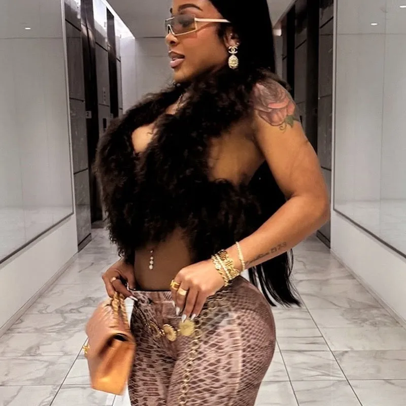 Naomi Faux Fur Vest