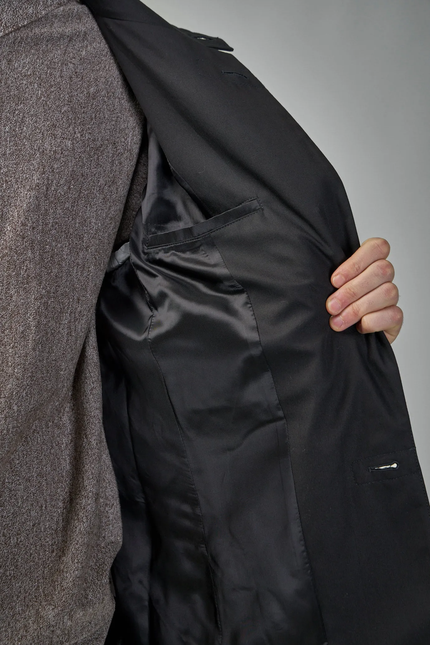 Navin K-Dart Blazer Cotton Weave