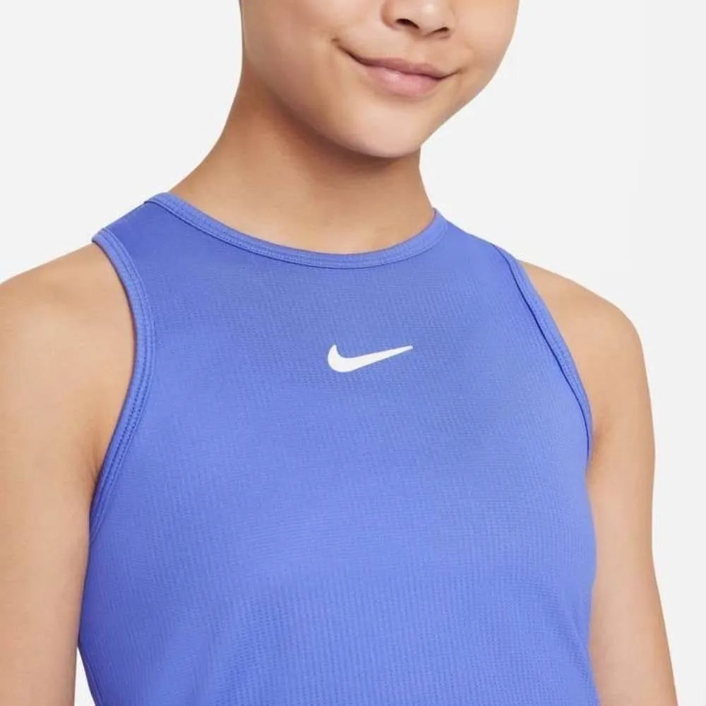 Nike Girls' Dri-FIT Victory Tank (Sapphire/White)