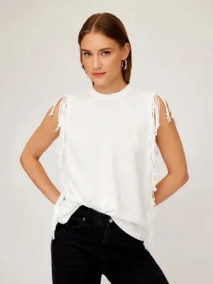 Nora Fringe Tee