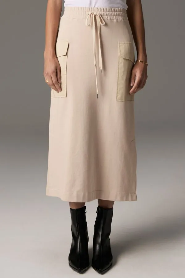 Nuray Cargo Skirt Pebble