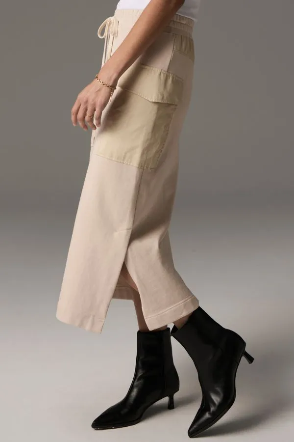 Nuray Cargo Skirt Pebble