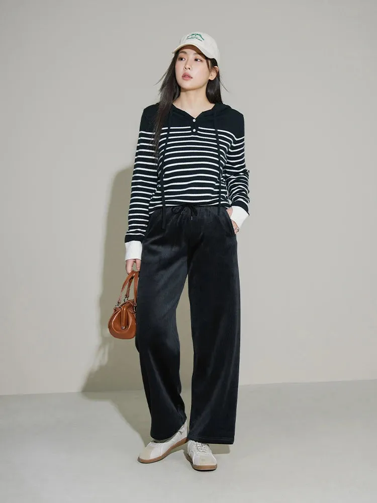 Obsidian Phoenix Elegant Full-Length Women’s Trousers