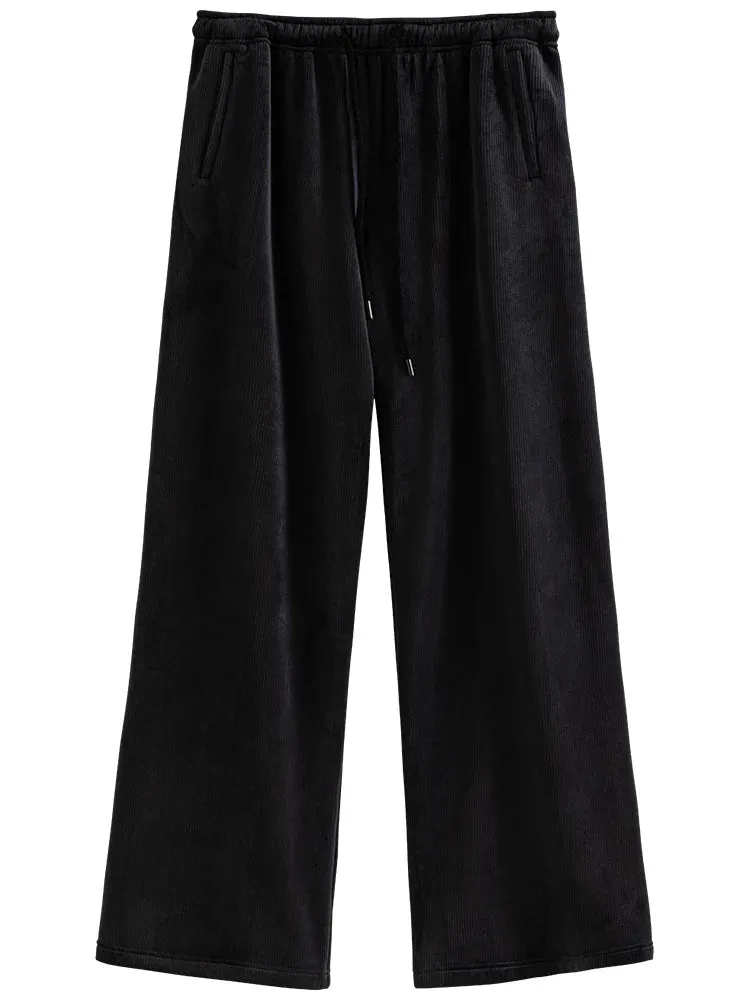 Obsidian Phoenix Elegant Full-Length Women’s Trousers