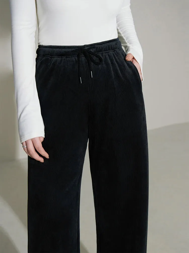 Obsidian Phoenix Elegant Full-Length Women’s Trousers