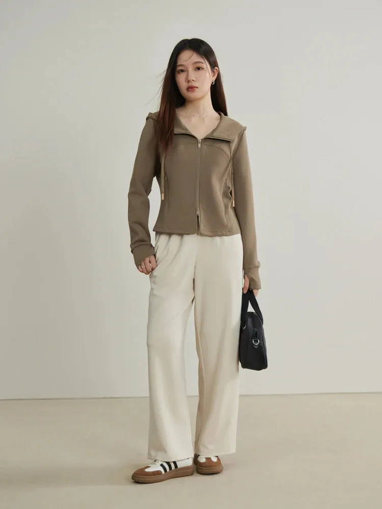 Obsidian Phoenix Elegant Full-Length Women’s Trousers
