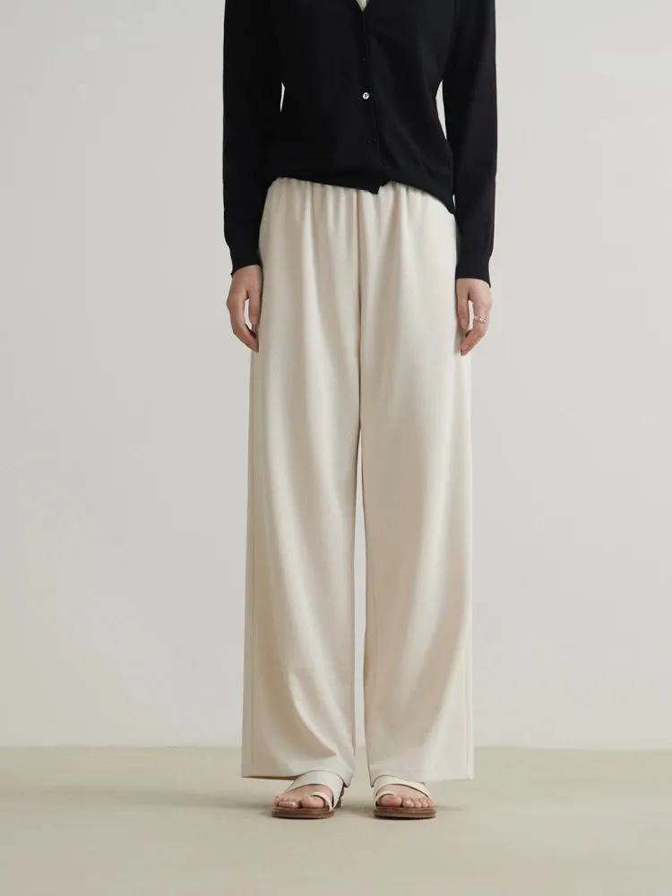 Obsidian Phoenix Elegant Full-Length Women’s Trousers