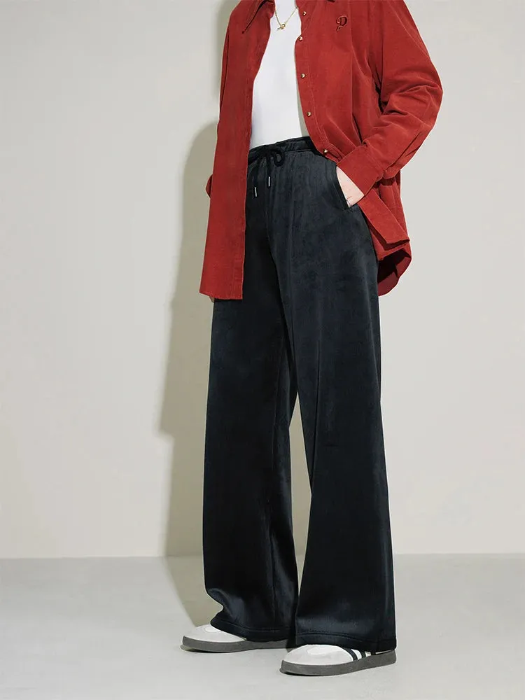Obsidian Phoenix Elegant Full-Length Women’s Trousers