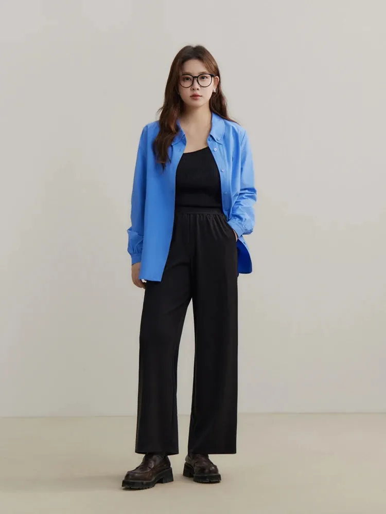 Obsidian Phoenix Elegant Full-Length Women’s Trousers