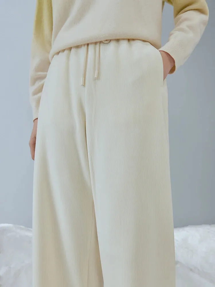 Obsidian Phoenix Elegant Full-Length Women’s Trousers