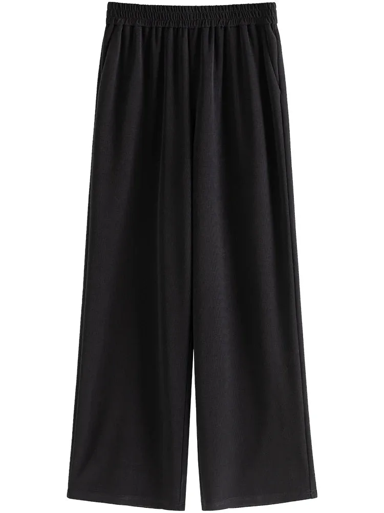 Obsidian Phoenix Elegant Full-Length Women’s Trousers
