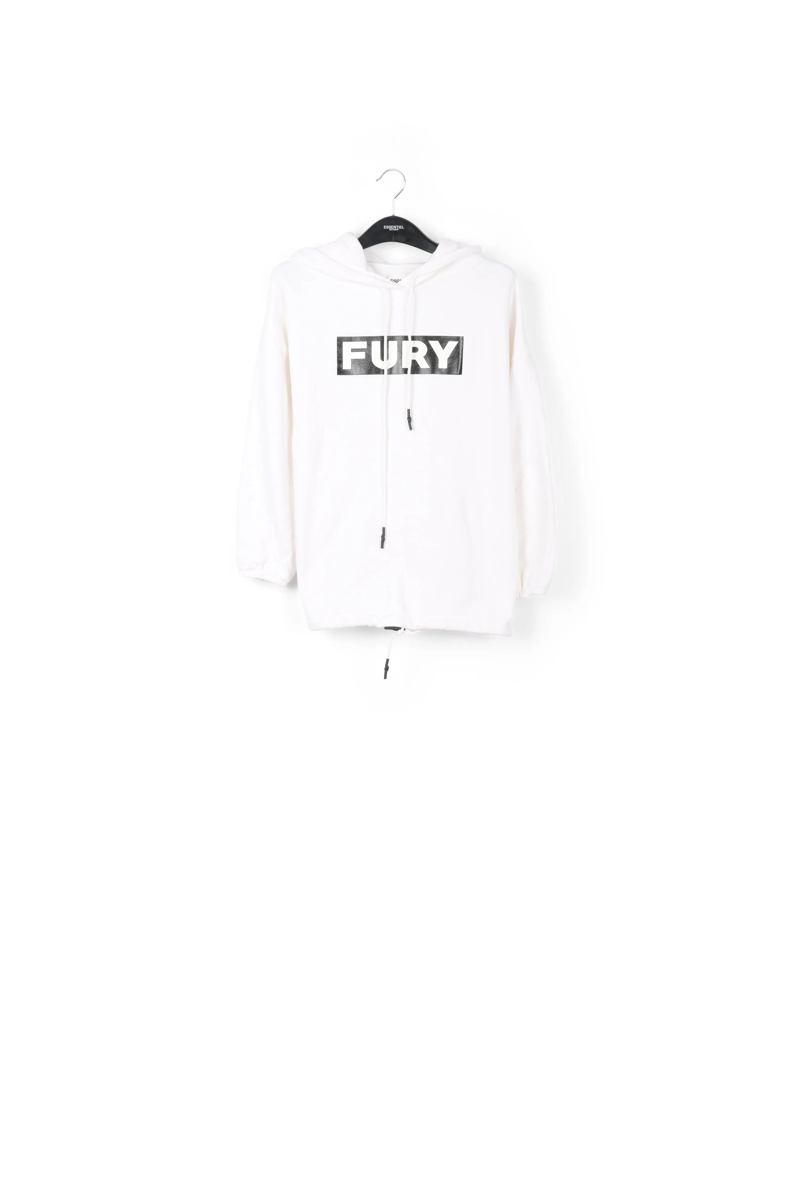 Off-white cotton-jersey 'Fury' sweatshirt