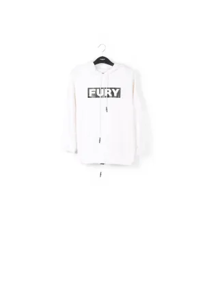 Off-white cotton-jersey 'Fury' sweatshirt