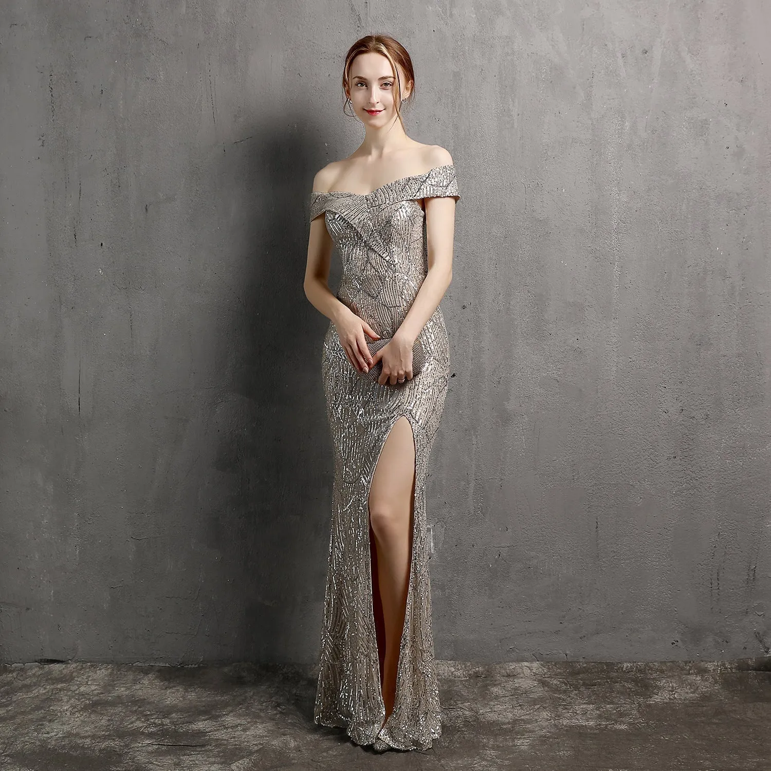 Olivia Formal Stylish Glitter Dress