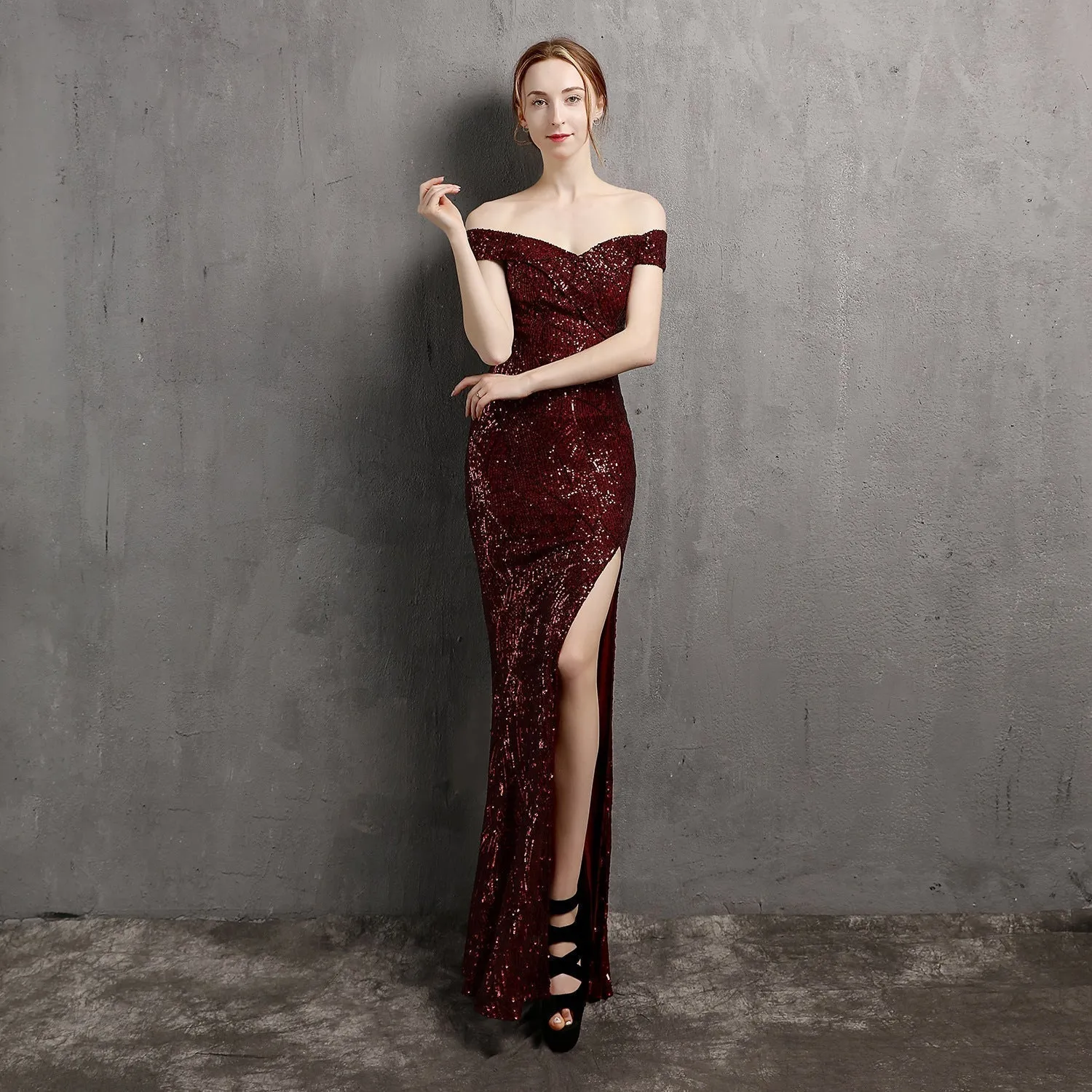 Olivia Formal Stylish Glitter Dress