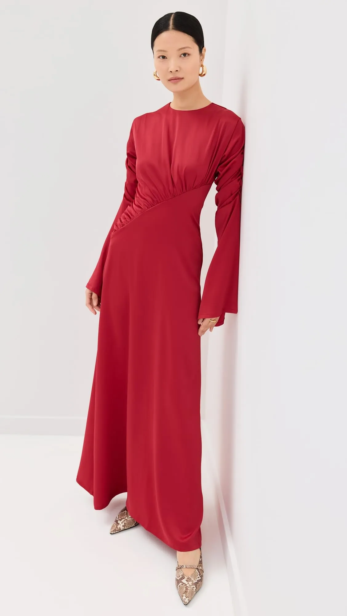 Orire Women's The Jou Dress, Red, 2