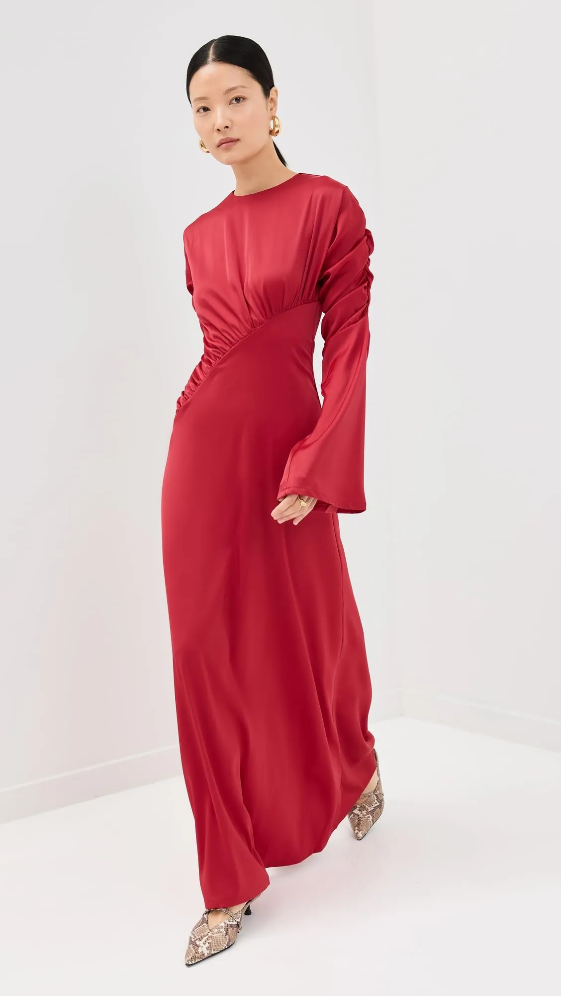 Orire Women's The Jou Dress, Red, 2