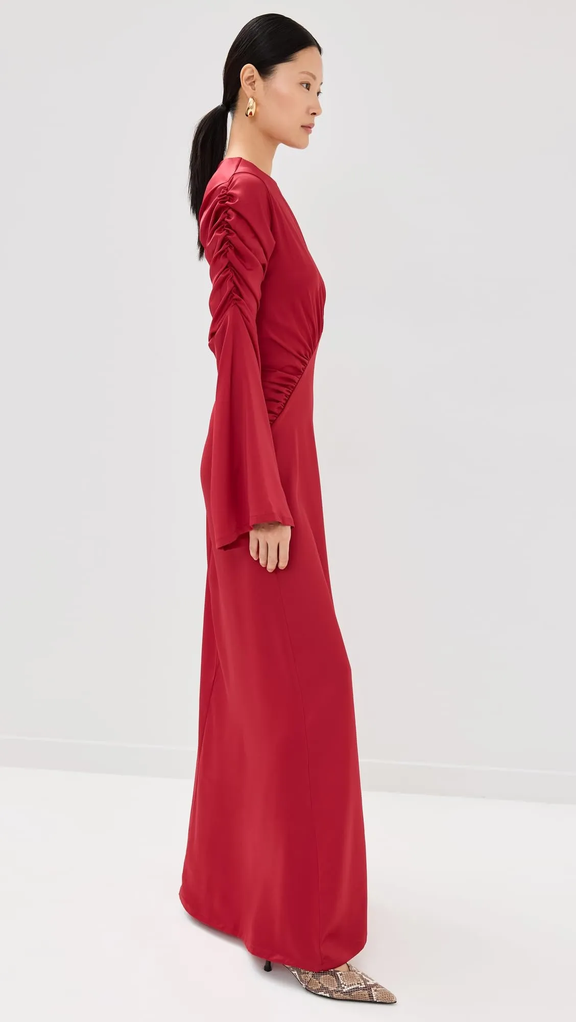 Orire Women's The Jou Dress, Red, 2
