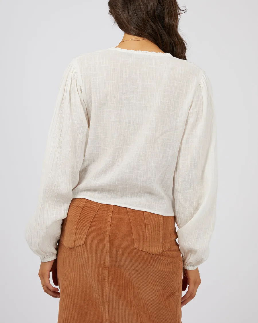 Paloma Shirt | Vintage White