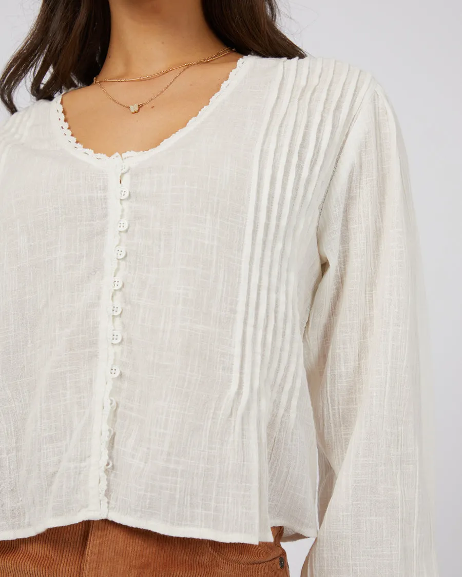 Paloma Shirt | Vintage White