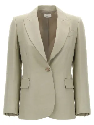 P.A.R.O.S.H. Enda bröst blazer