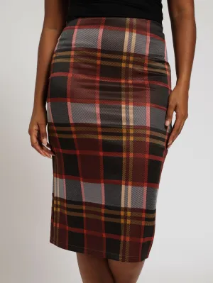 Pencil Skirt - Rust