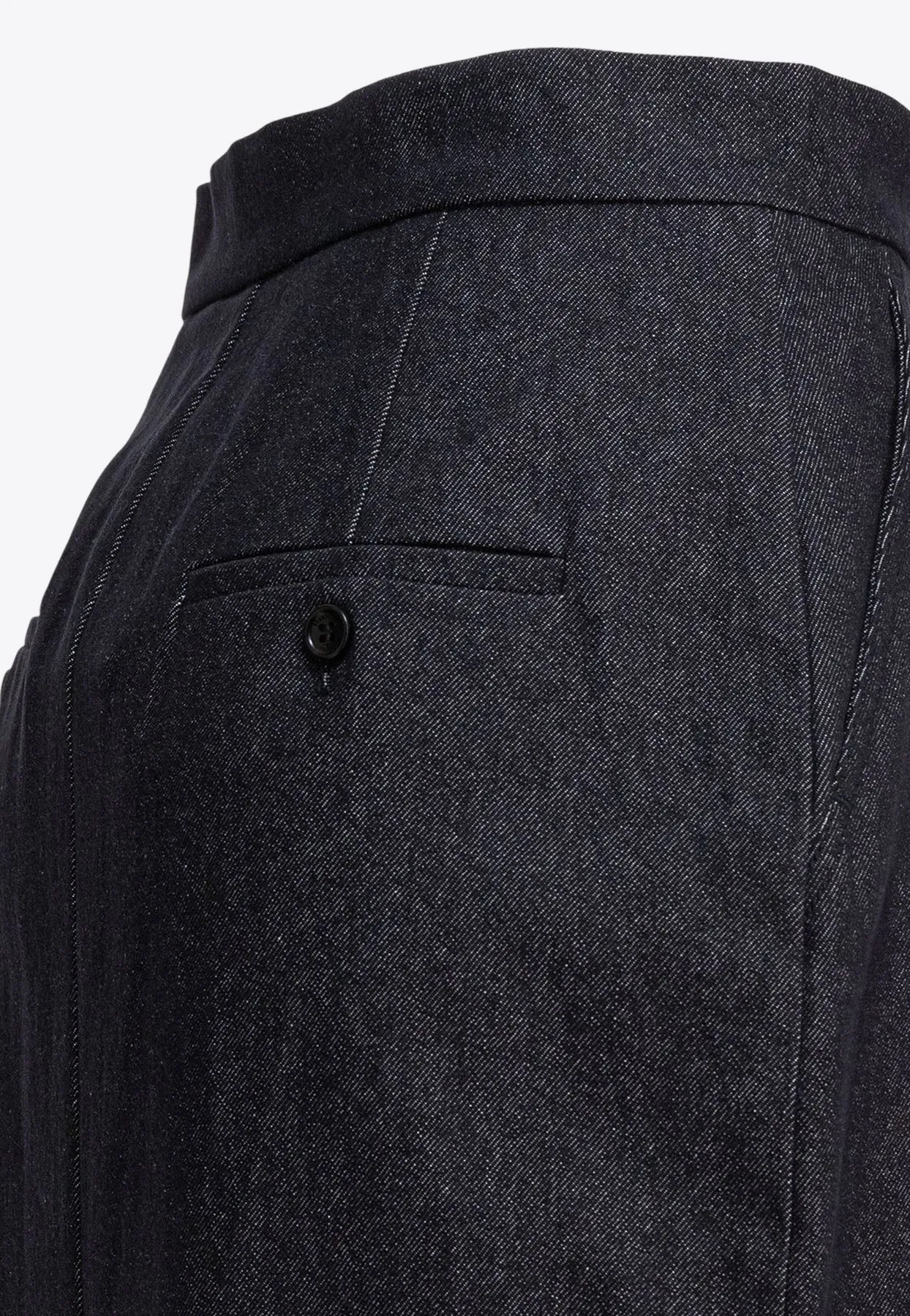 Pianosa Denim Midi Skirt