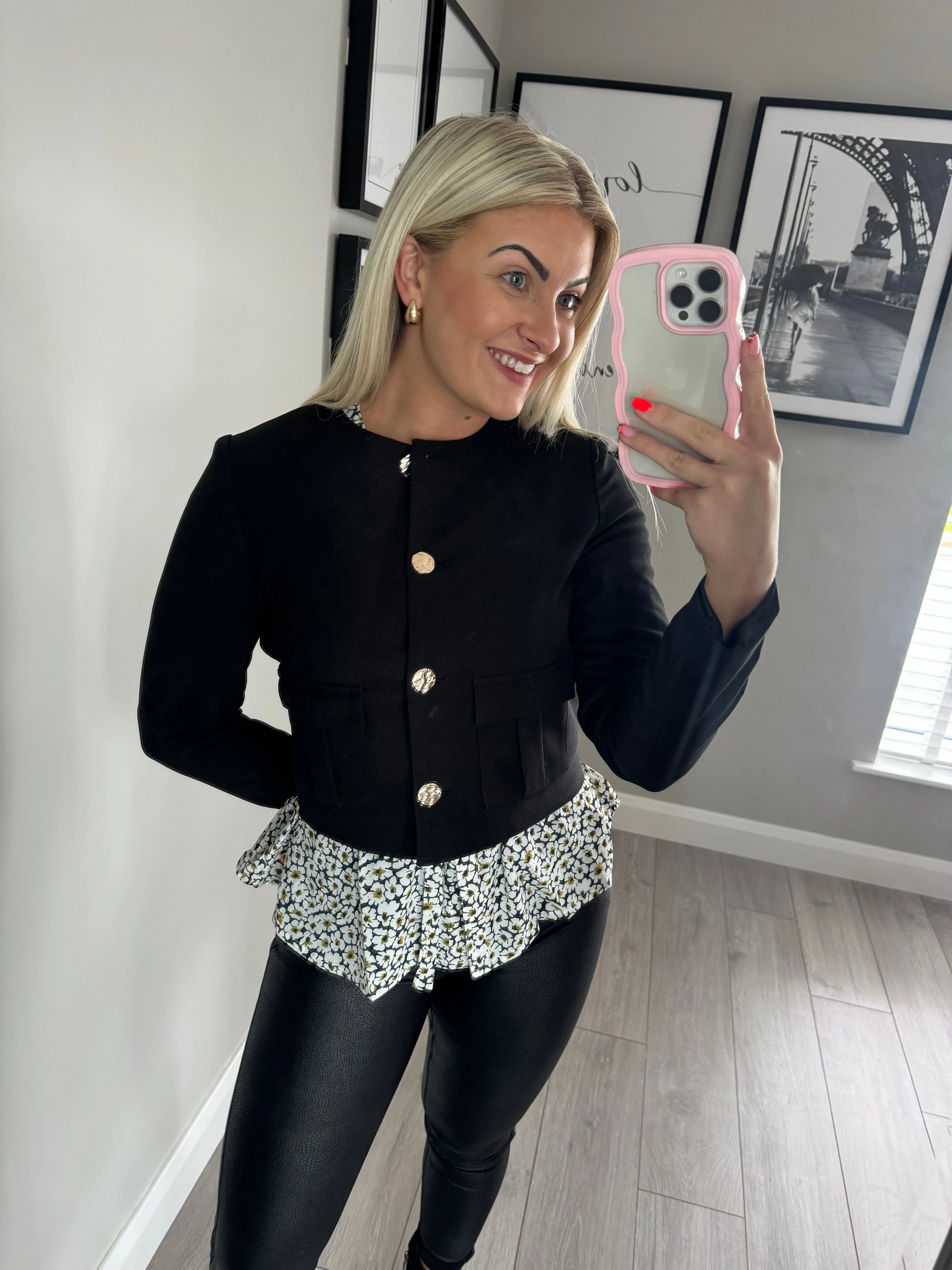 Rant & Rave Babette Black Jacket