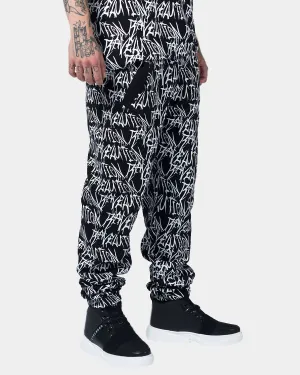 RAVELUTION OVERSIZE JOGGER BLACK