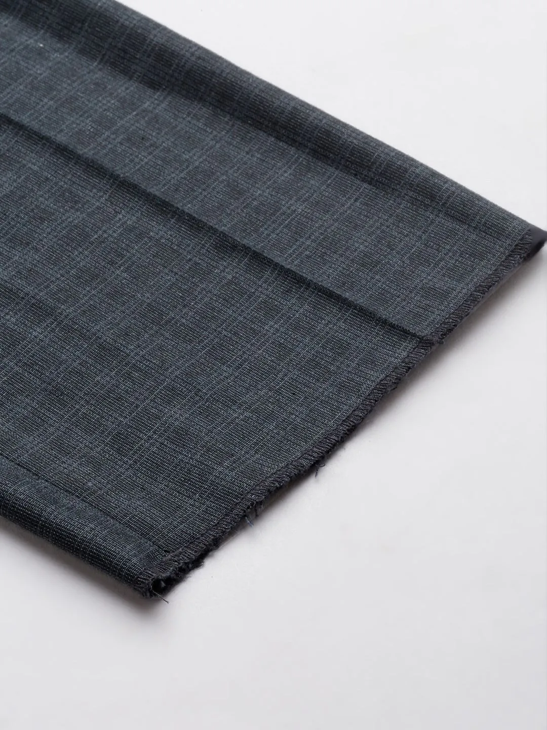 Raymond Men Checked Slim Fit Formal Trousers