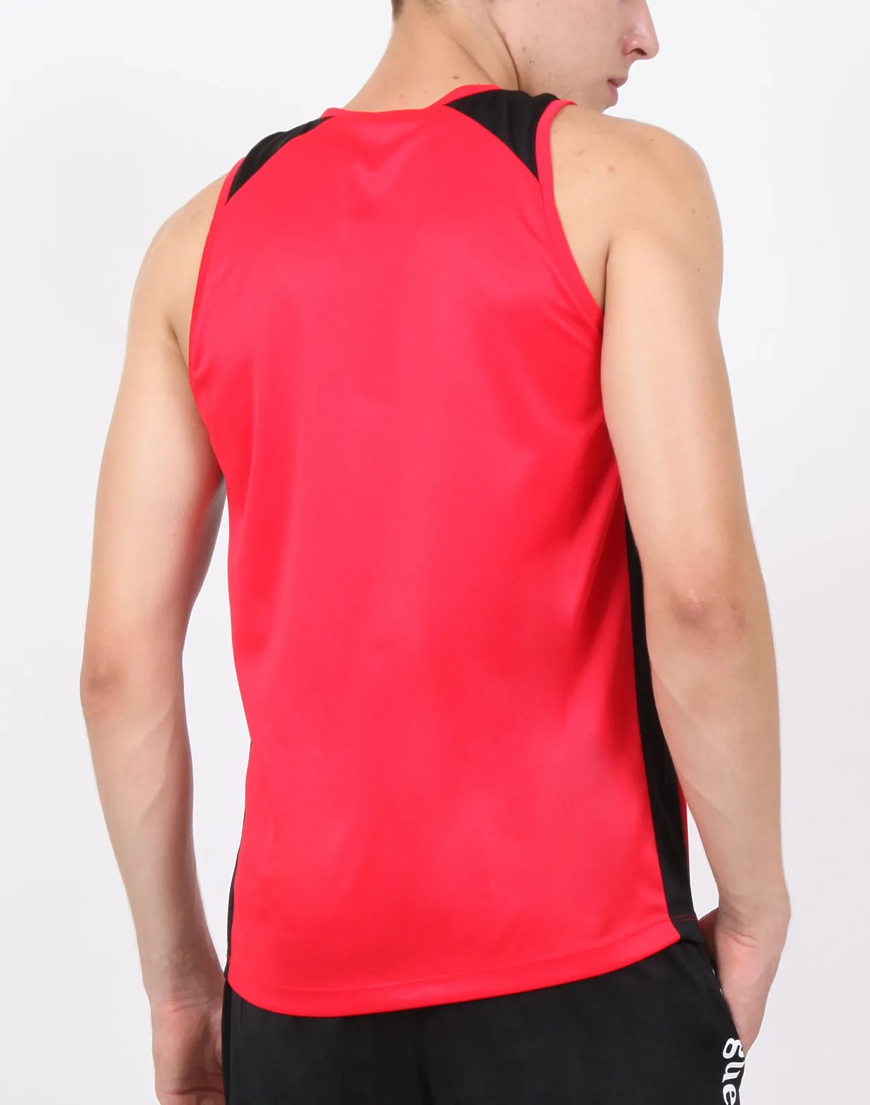 Red & Black Sleeveless
