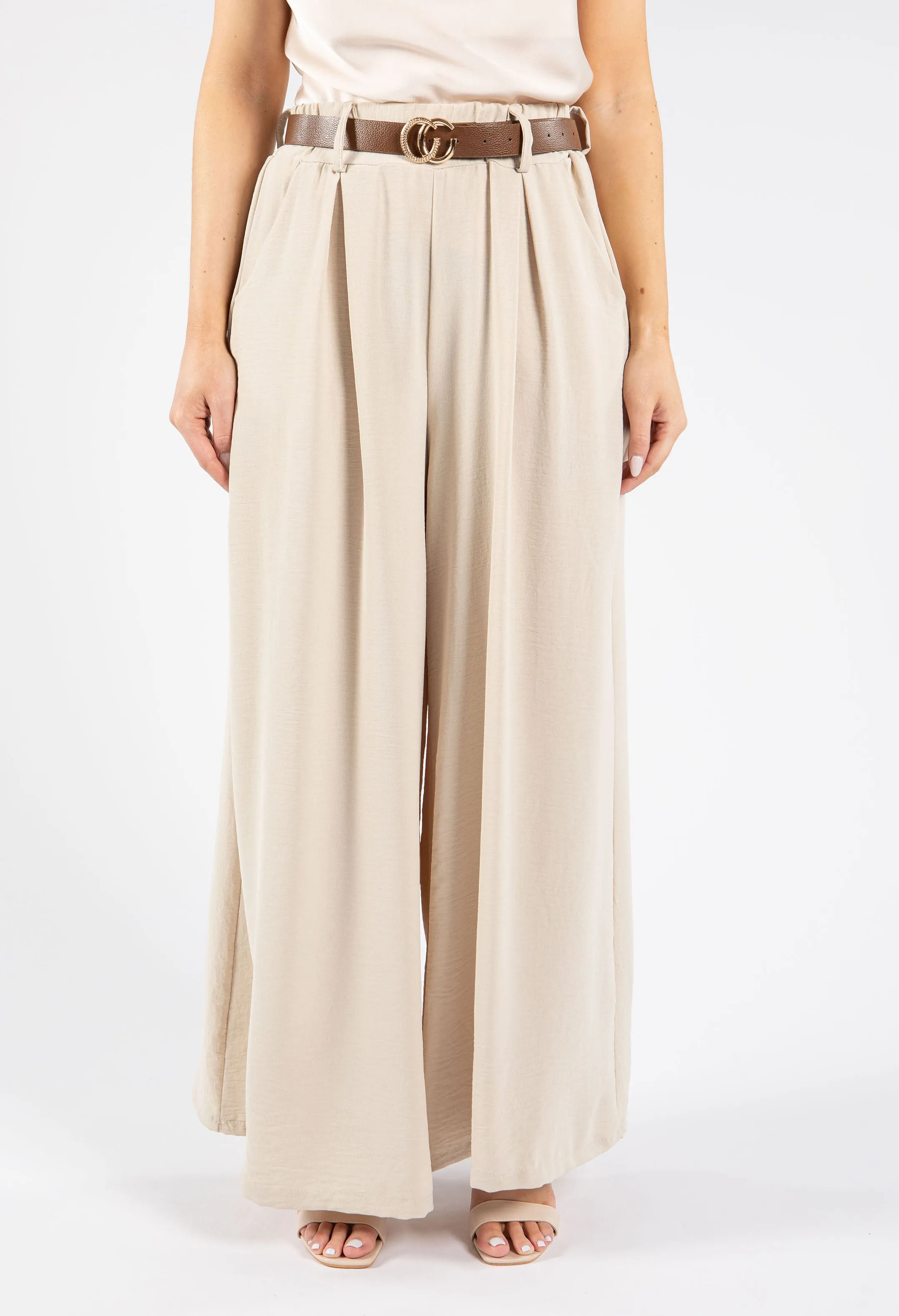 Relaxed Belt Trousers