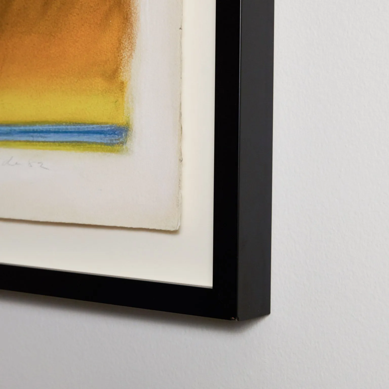 RITA LETENDRE "BRAHMS AND THE TWILIGHT" PASTEL, 1982