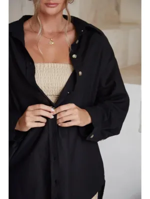 Romania Oversized Linen Shirt