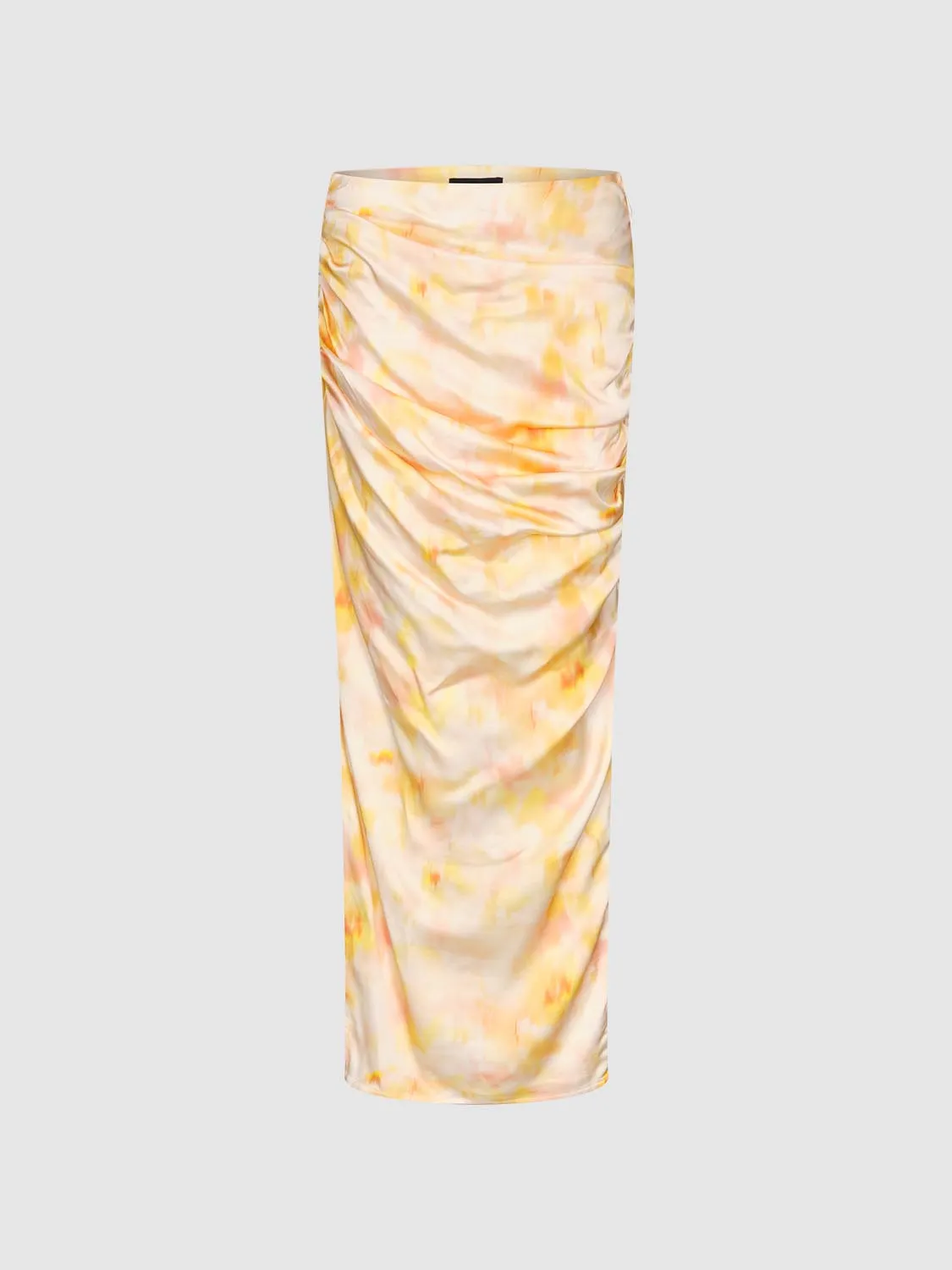 Ruched Straight Skirts
