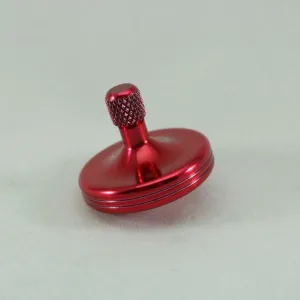 S2 - Aluminum Spinning Top in Candy Red