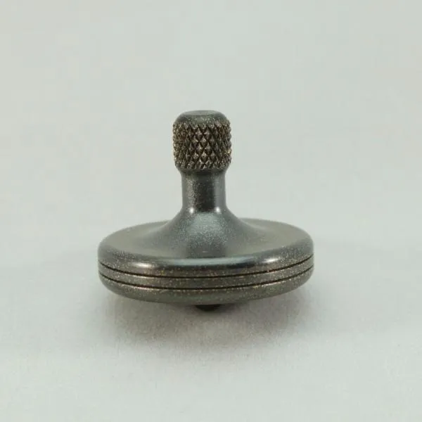 S2 - Antique Brass Spinning Top #2