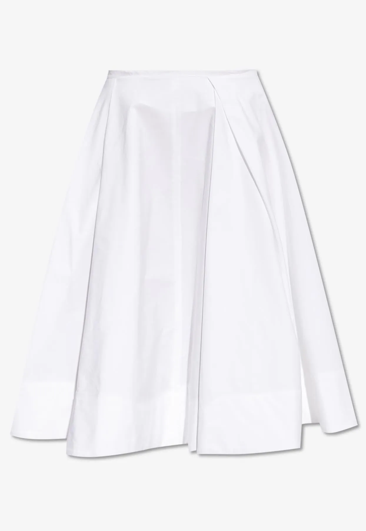 Salon Flared Midi Skirt
