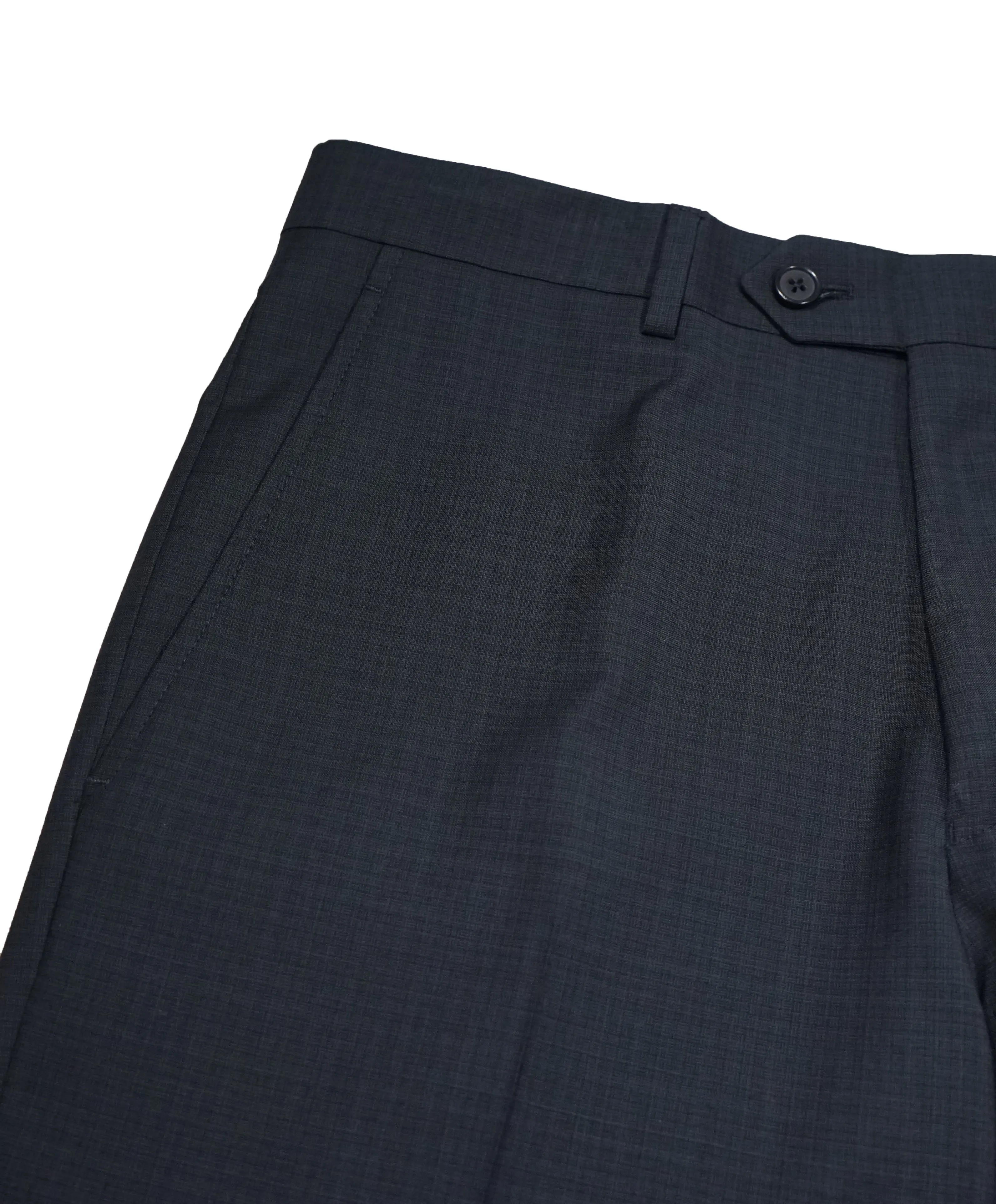 SANTORELLI - Made In Italy Blue Check Dress Pants - 32W