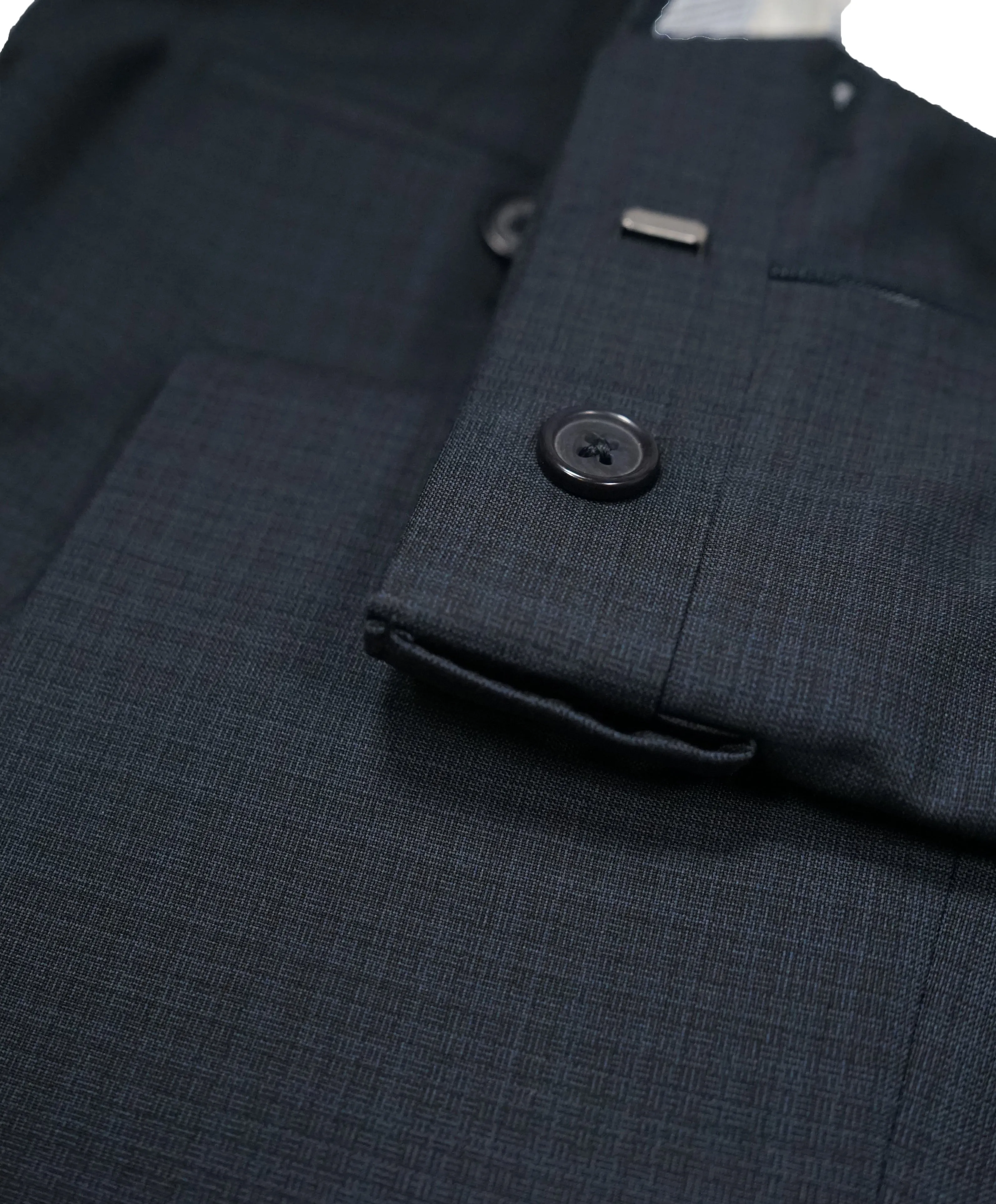 SANTORELLI - Made In Italy Blue Check Dress Pants - 32W
