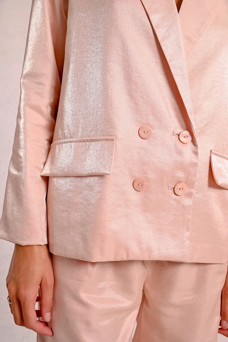 SATIN BLAZER