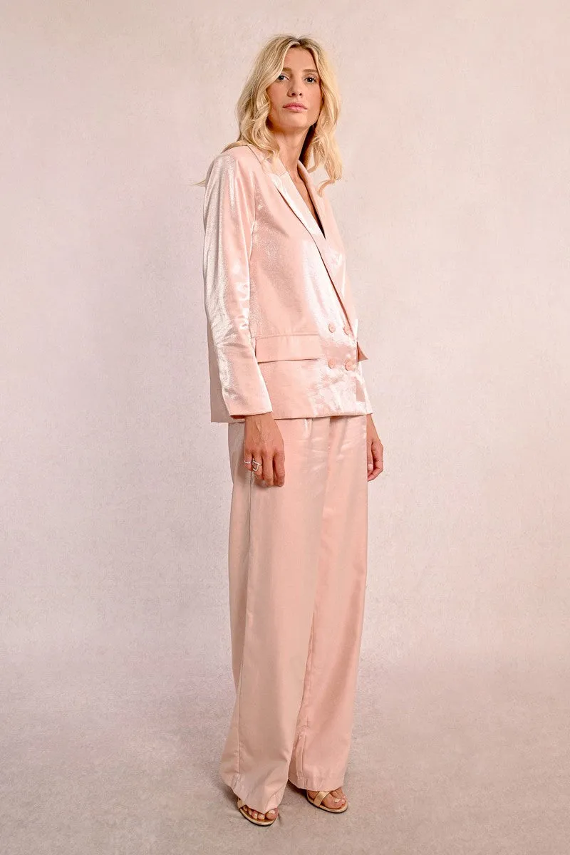 SATIN BLAZER
